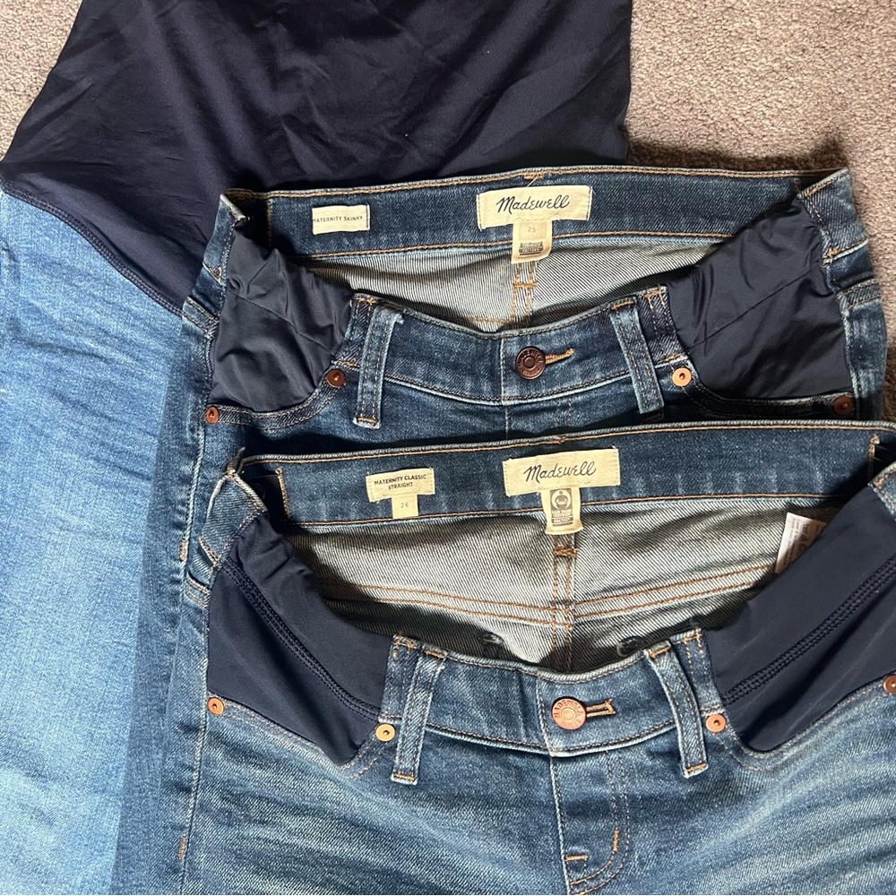 Madewell Maternity Jeans Bundle